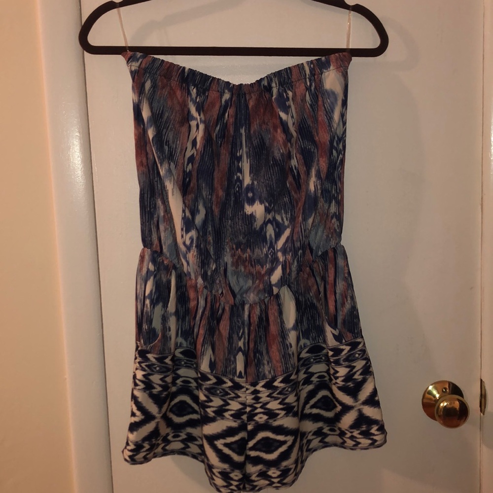 Strapless Romper - image 1